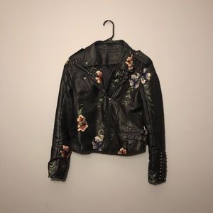 BLANK NYC Faux Leather Moto Jacket